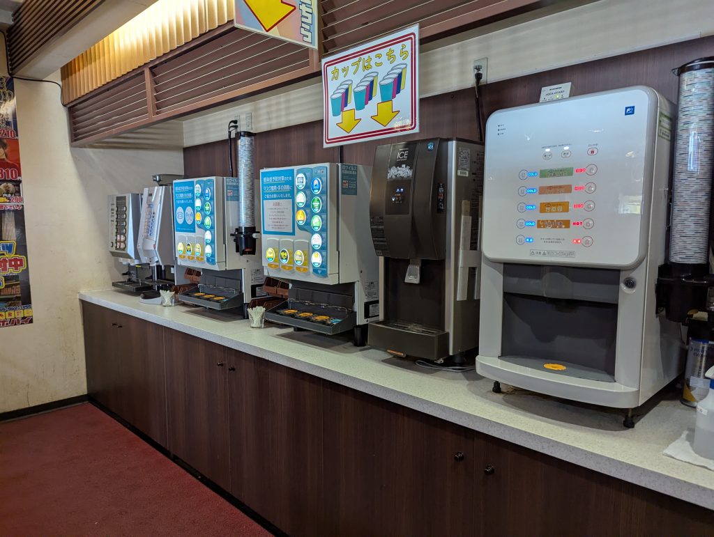 飲み物コーナー