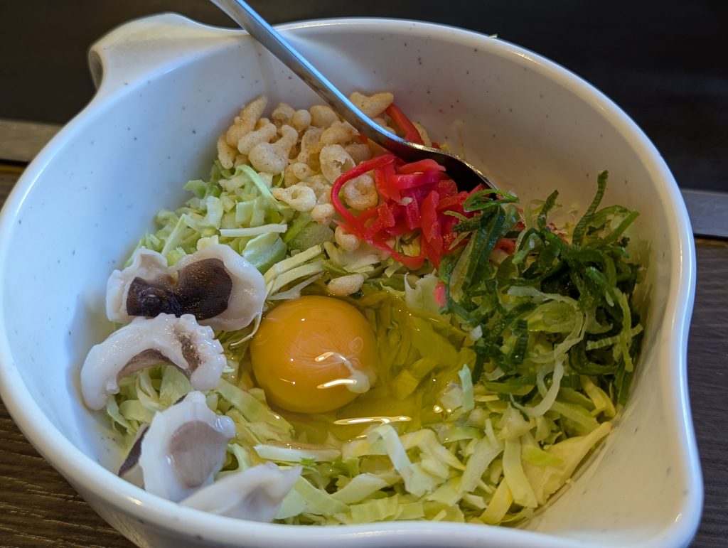 お好み焼き　タコ玉