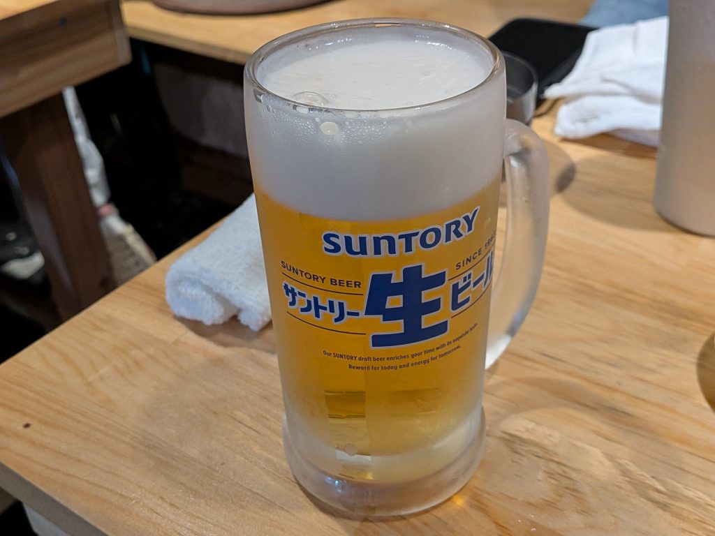 サントリー生ビール