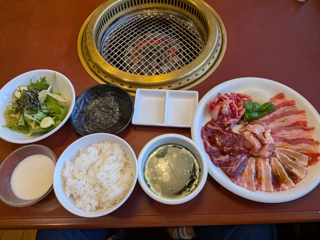 大盛り焼肉ランチ