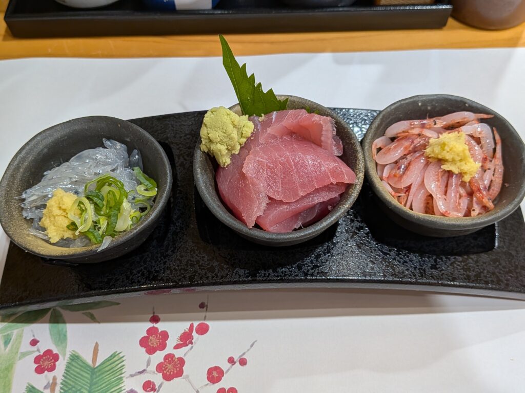 日替わり小鉢3種盛り