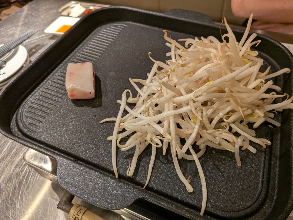 鉄板スタンバイ