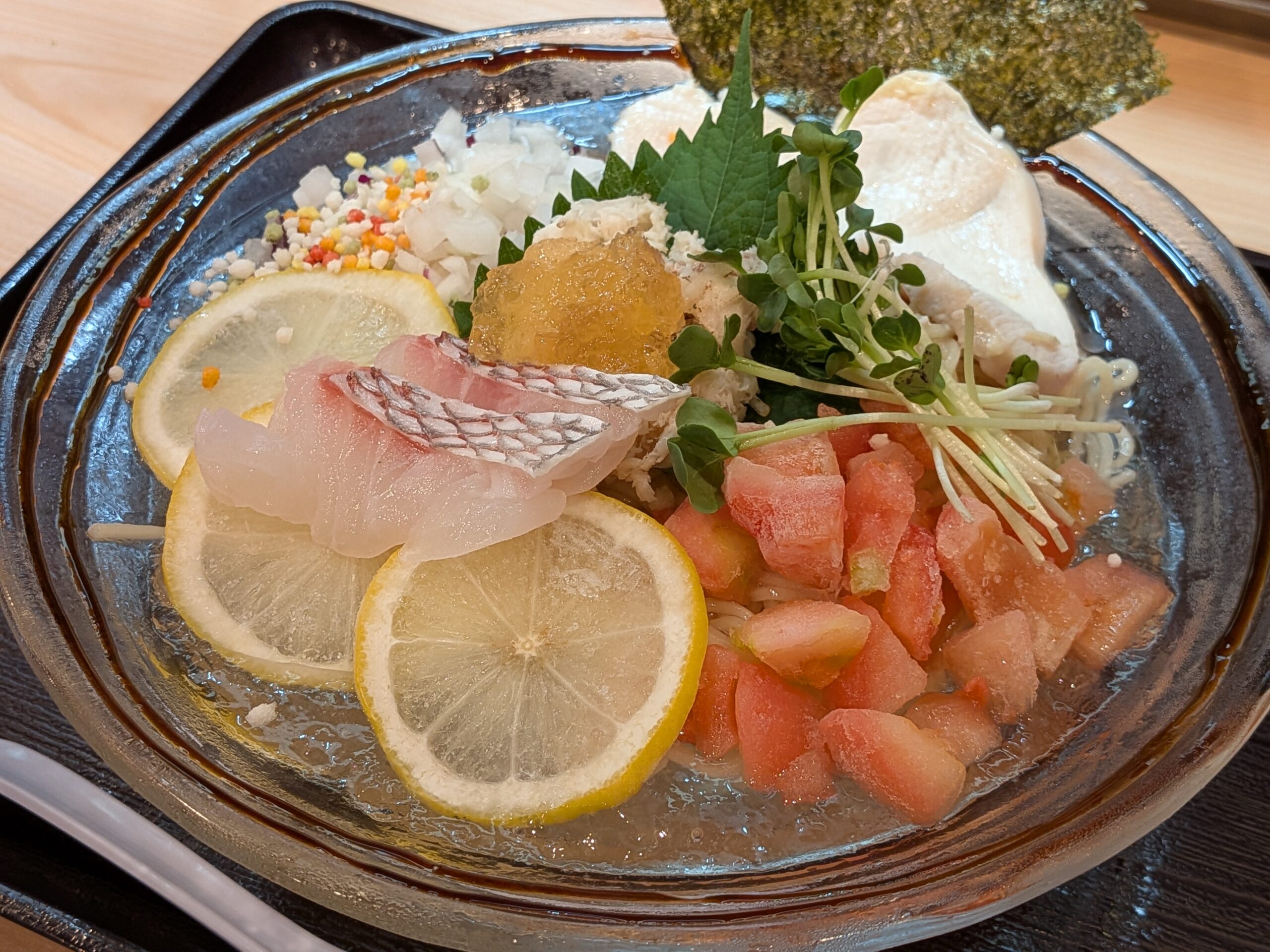 鯛塩レモンらーめん