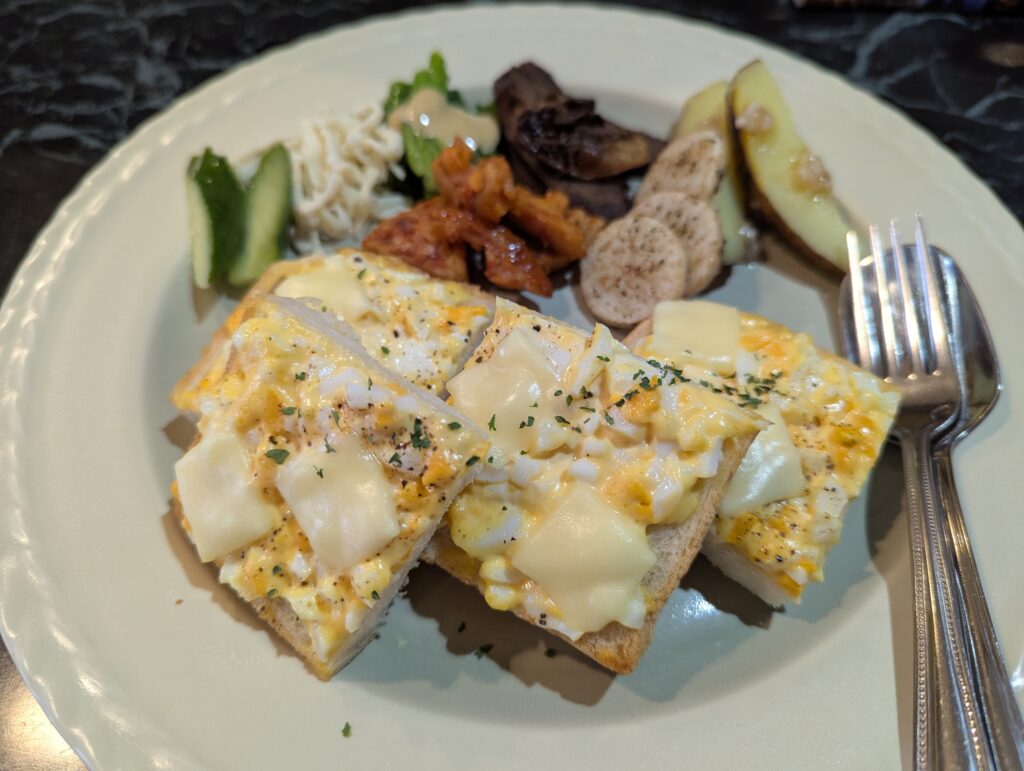 オープンサンド