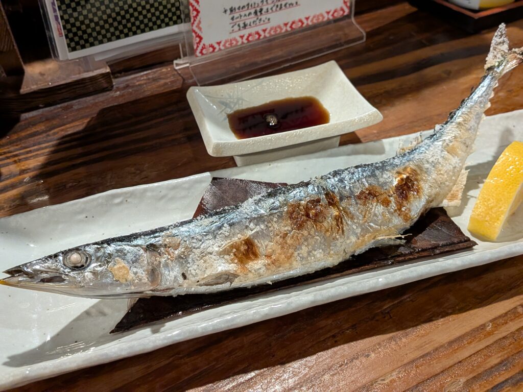 さんまの塩焼き